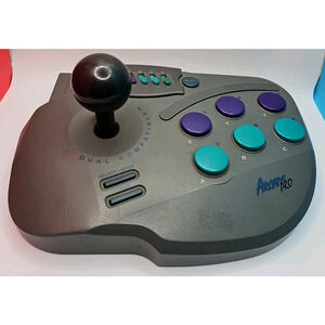 Arcade Pro Joystick Sega SNES Super Nintendo SV-446 Controller Genesis *No Cord